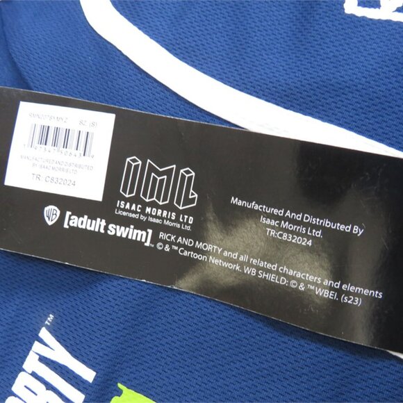 NWT Rick and Morty Graphic Button Up Jersey - Picture 5 of 10